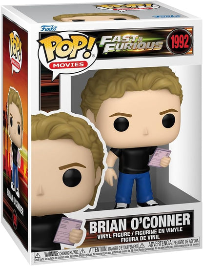 Funko Pop! Movies: Fast & Furious - (1992) Brian O'Conner Figure Paul Walker