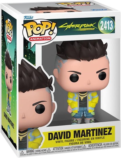 Funko Pop! Animation: Cyberpunk Edgerunners (2413) David Martinez - Vinyl Figure 9cm
