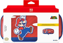 Hori Nintendo Switch 2 / SW Oled Custodia Valut Case Mario Da Viaggio