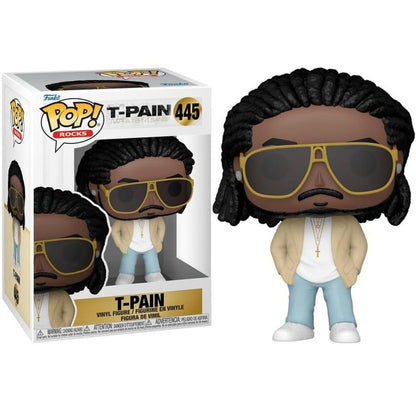 Funko Pop ! Rocks - T-Pain Rappa Ternt Sanga (445) T-Pain Vinyl Figure 9Cm