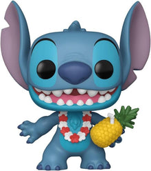 Funko Pop ! Disney Lilo & Stitch - (1567) - Luau Stitch Hawaii Vinyl Figure 9Cm