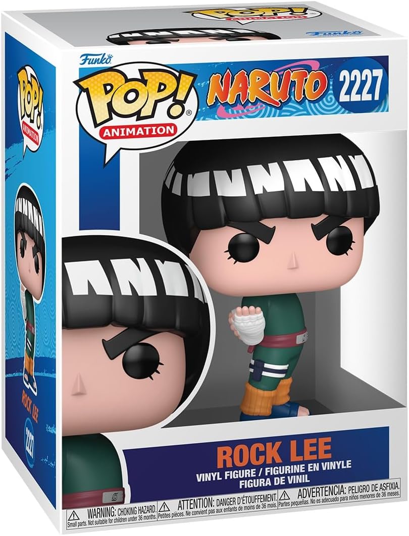 Funko Pop! Animation: Naruto Shippuden (2227) Rock Lee - Vinyl Figure 9cm