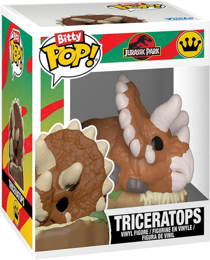 Funko Bitty Pop! Jurassic Park (4 Pack) w/ Bitty Display & Mystery Pop - Mini Vinyl Figure 2cm
