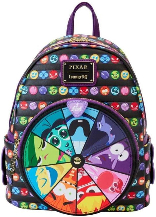 Funko Loungefly Zaino Pixar Insideout2 Core Memories Spinning Wheel Minibackpack