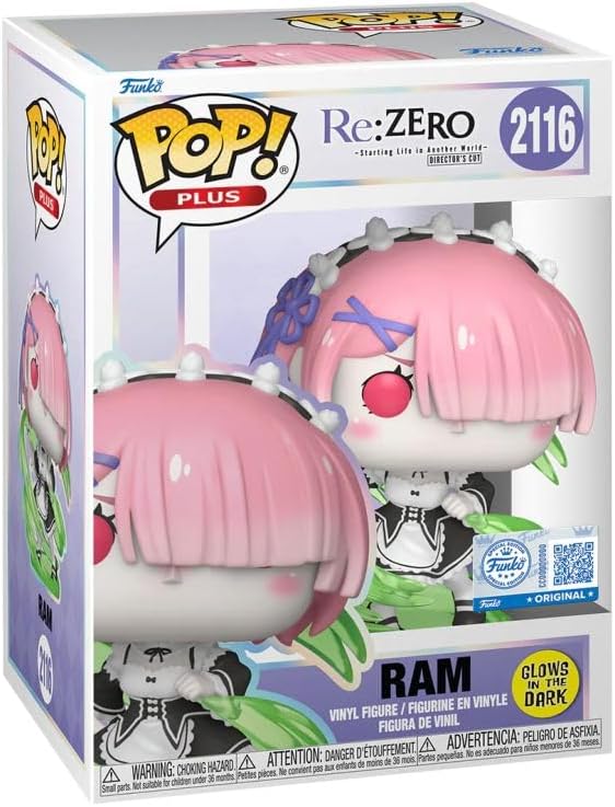 Funko Pop! Animation Re: Zero Directors's Cut - (2116) Ram Wind Magic GW Plus RS