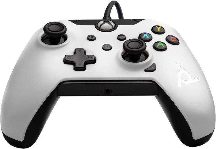 CONTROLLER PDP XBOX SERIES X / XBOX ONE UFFICIALE PAD WIRED JOYPAD WHITE BIANCO