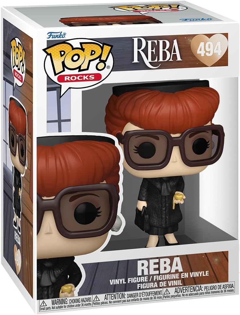 Funko Pop! Rock: Reba (494) Reba McEntire - Vinyl Figure 9cm - Statuetta da collezione