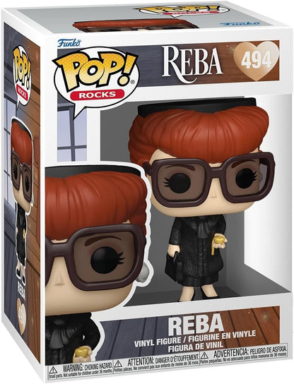 Funko Pop! Rock: Reba (494) Reba McEntire - Vinyl Figure 9cm - Statuetta da collezione
