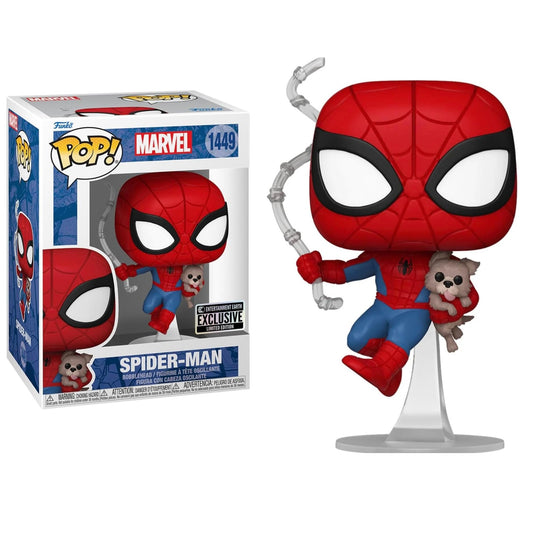 Funko Pop ! Marvel - Spider-Man (1449) Spider-Man with sandwich Vinyl Figure 9cm