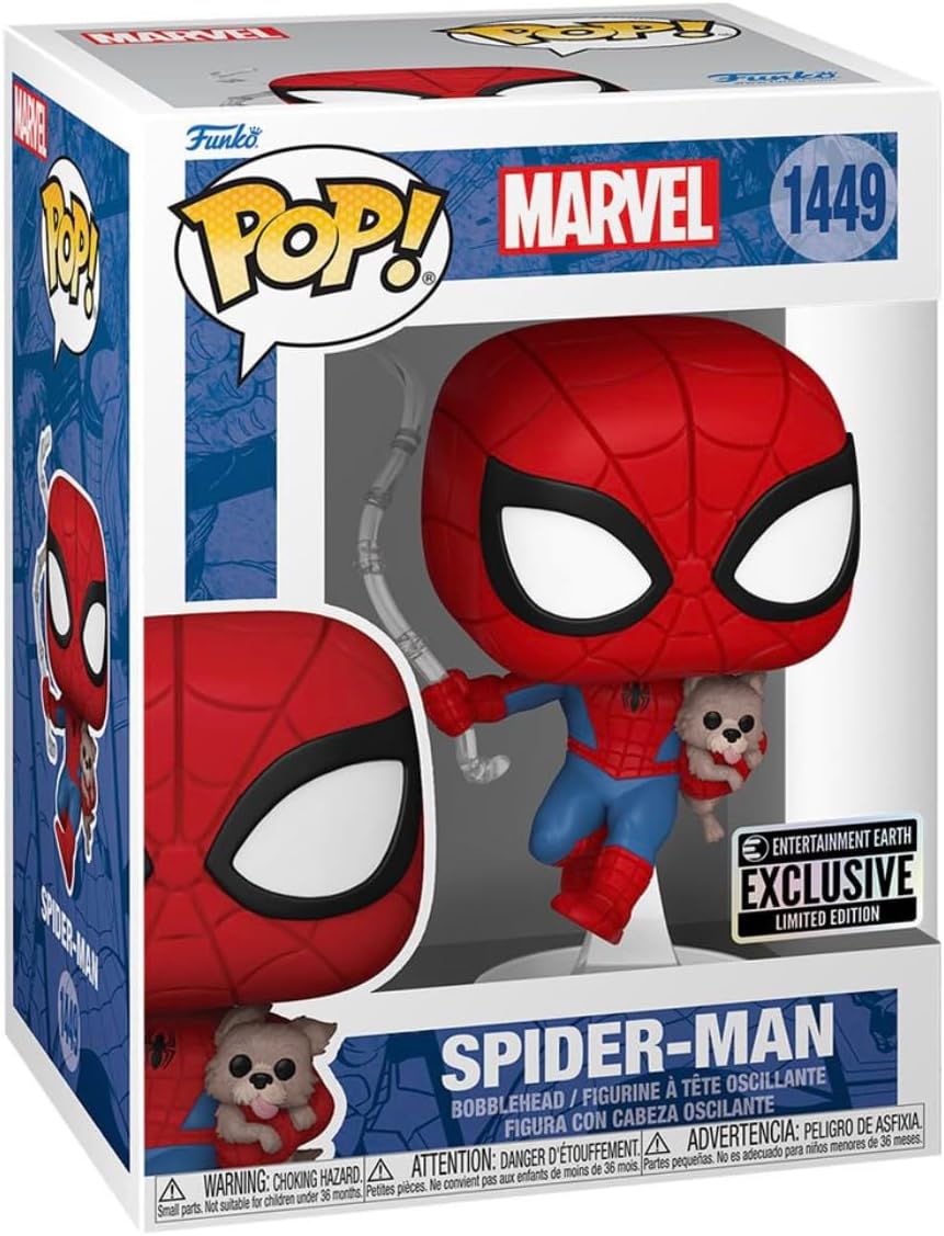 Funko Pop ! Marvel - Spider-Man (1449) Spider-Man with sandwich Vinyl Figure 9cm