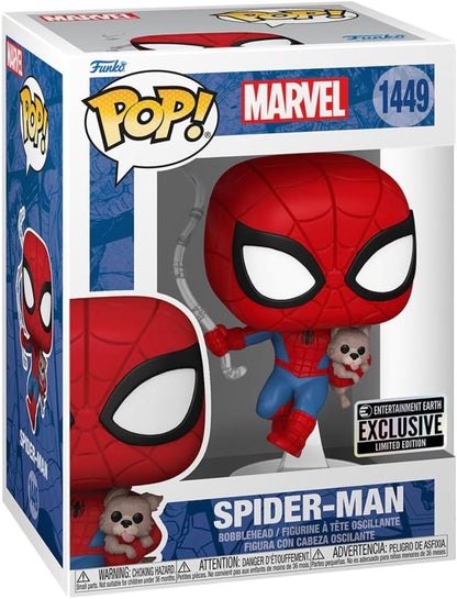 Funko Pop ! Marvel - Spider-Man (1449) Spider-Man with sandwich Vinyl Figure 9cm