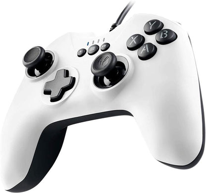 Nacon Pc Controller Gaming Gc-100 Bianco Windows Pad 6 Pulsanti Computer