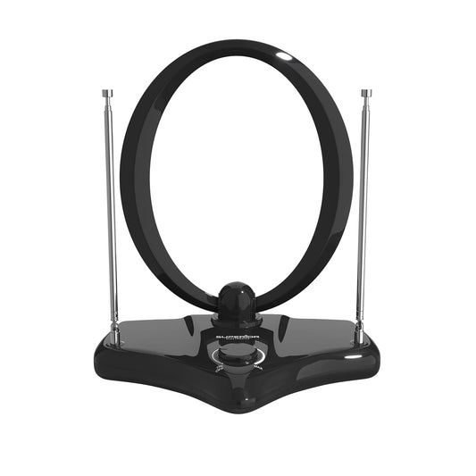 Superior Electronics Antenna TV da Interni Amplificata - Indoor Pro, HD/Full HD/Ultra HD, DVB-T2 Ready, Filtro 5G LTE Casa Camper - SUPNAO001 (Copia)