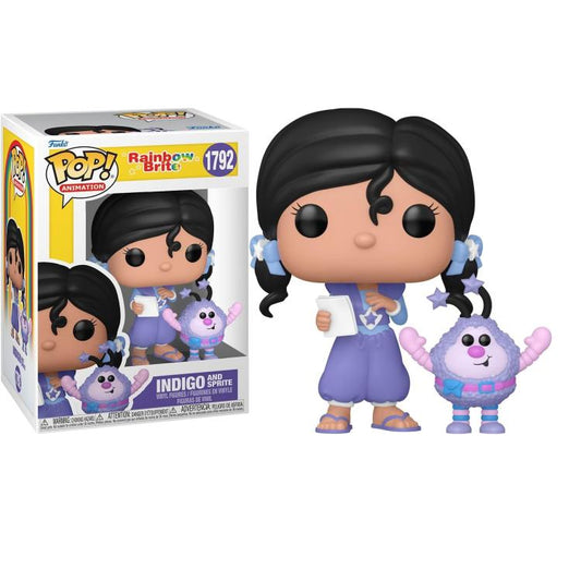 Funk Pop ! Rainbow Brite Funko (1792) Indigo And Sprite Vinyl Figure 9Cm