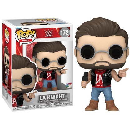 Funko Pop ! Wwe (172) La Knight - Vinyl Figure Wrestling Statuetta Statua 9Cm