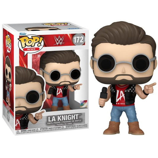 Funko Pop ! Wwe (172) La Knight - Vinyl Figure Wrestling Statuetta Statua 9Cm