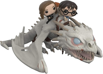 Funko Pop ! Rides Harry Potter ! (93) Gringotts Dragon W/ Harry Ron E Hermione