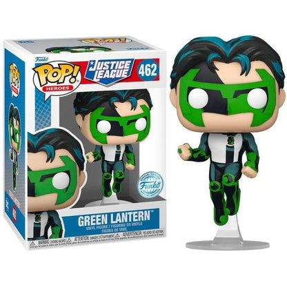 Funko Pop ! Heroes - Justice League (462) Green Lantern Special Edition Figure