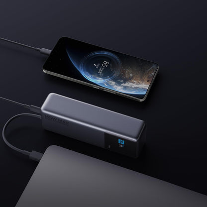 Xiaomi Mi Powerbank 22.5W 10000mAh Wireless Fast-Charge Display USB-C Black-Blue