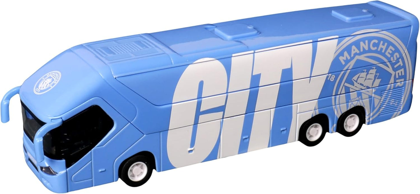 Banbo Toys - Sockers - Autobus Manchester City Fc - Action Figure Football/Calcio Statuetta da Collezione 20cm
