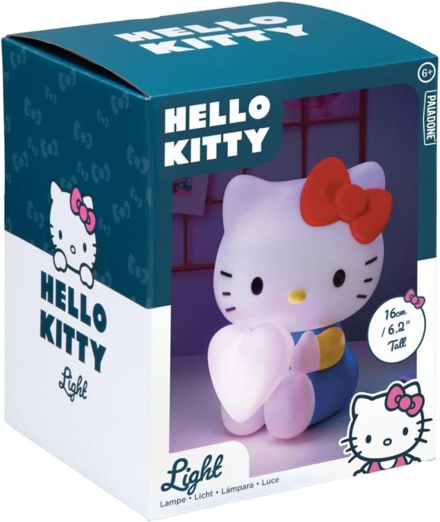 Paladone Lampada Hello Kitty Con Cuore 3D Lights Da Tavolo Scrivania Cameretta