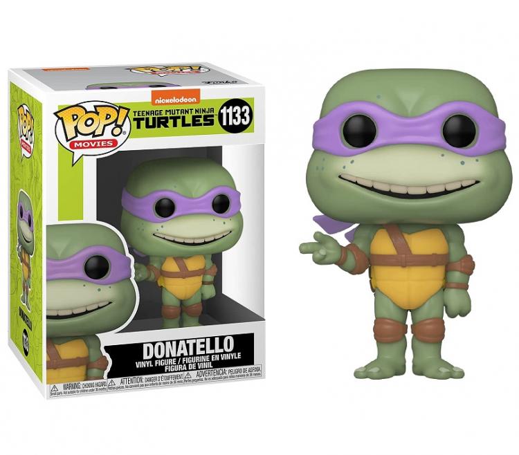 Funko Pop Teenage Mutant Ninja Turtles 1133 Donatello Tmnt 2 Tartarughe Figure