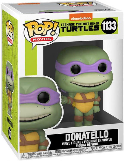 Funko Pop Teenage Mutant Ninja Turtles 1133 Donatello Tmnt 2 Tartarughe Figure