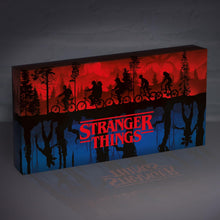 Pyramid - Tela Retroilluminata - Stranger Things - Lampada Light Up Canvas - LED Poster Incorniciato Luminosa 15x30 cm