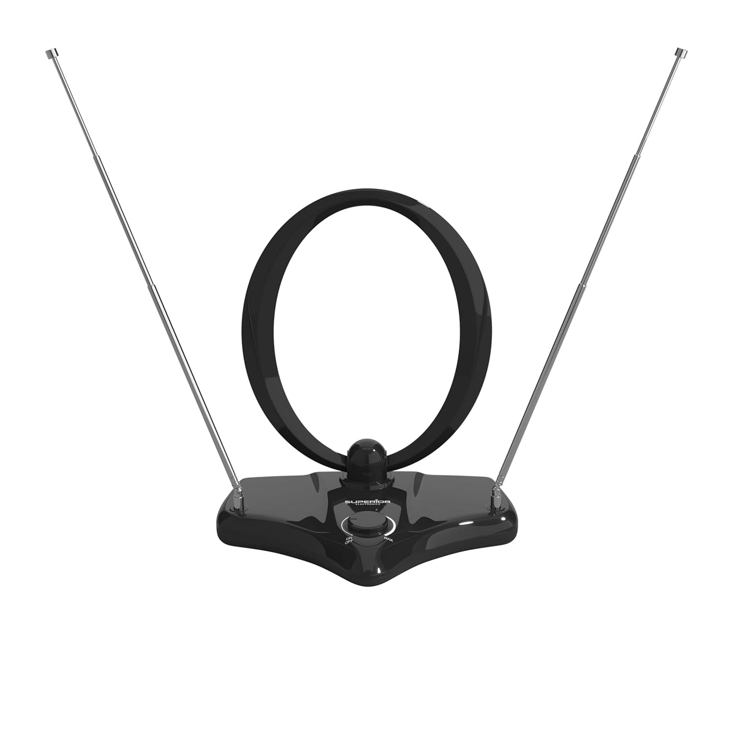 Superior Electronics Antenna TV da Interni Amplificata - Indoor Pro, HD/Full HD/Ultra HD, DVB-T2 Ready, Filtro 5G LTE Casa Camper - SUPNAO001 (Copia)