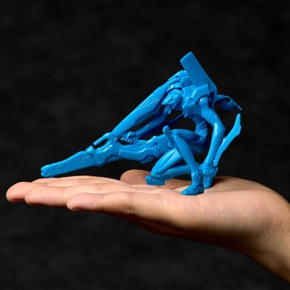 Kaiyodo Artpla Sculpture Works: Evangelion Unit-01 | Unit-02 | Unit-00 – Kai Interception In Tokyo-3 Model Kit Figure 12cm