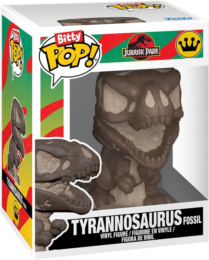 Funko Bitty Pop! Jurassic Park (4 Pack) w/ Bitty Display & Mystery Pop - Mini Vinyl Figure 2cm