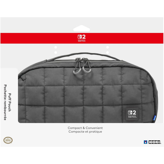 Hori Switch 2 / Switch Borsa Imbottita Puff Pouch Nera