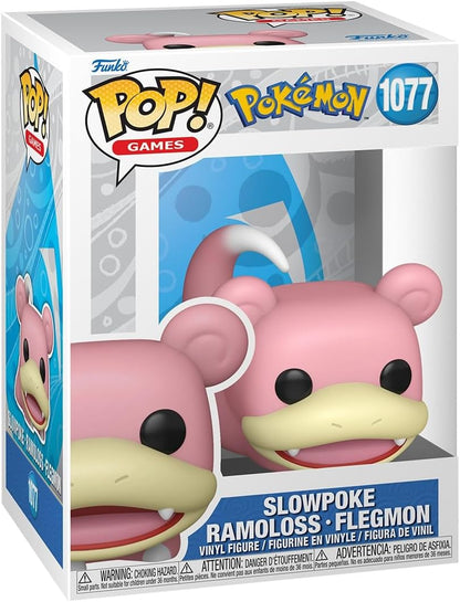 Funko Pop ! Games - Pokémon (1077) Slowpoke Vinyl Figure 9cm Pokemon