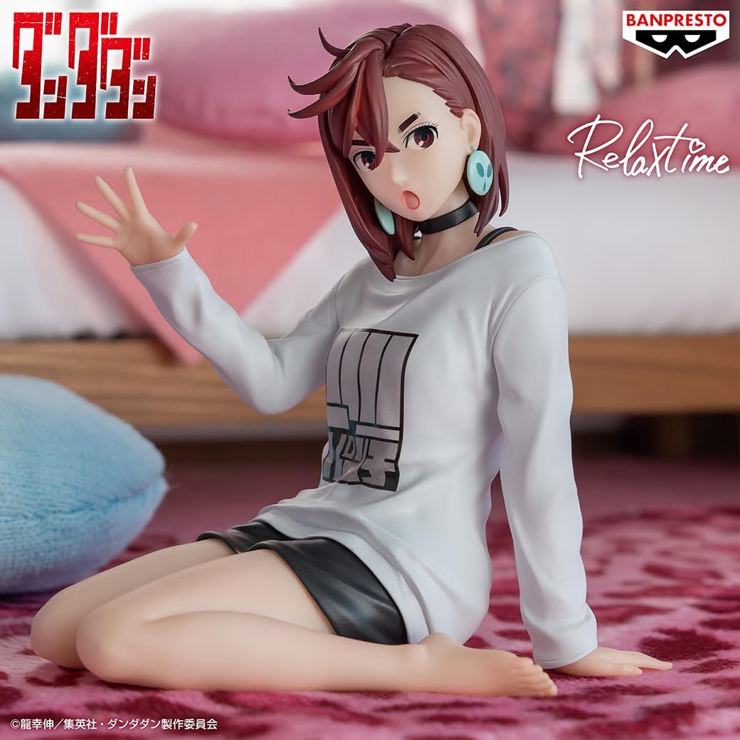 Bandai Banpresto - DanDaDan: Momo Ayase (Relax Time) Statua Da Collezione - Figure 10cm PVC