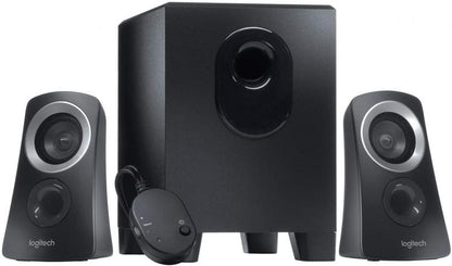 Logitech Speaker 2.1 Z313 25W Rms Pc Computer Ps4 Xbox One Tv Smartphone Tablet