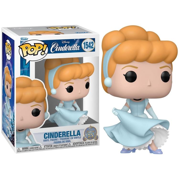 Funko Pop ! Disney Cenerentola 75Th - (1542) Cinderella Vinyl Figure 9Cm Dress