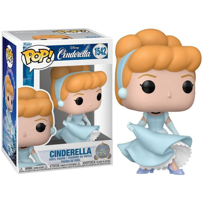 Funko Pop ! Disney Cenerentola 75Th - (1542) Cinderella Vinyl Figure 9Cm Dress