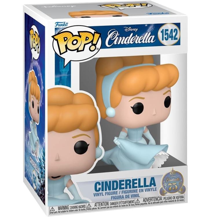 Funko Pop ! Disney Cenerentola 75Th - (1542) Cinderella Vinyl Figure 9Cm Dress