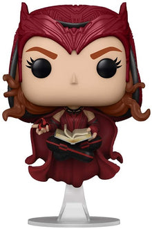 Funko Pop ! Marvel - Wandavision (823) Scarlet Witch - Figure Vinyl Bobble 9Cm