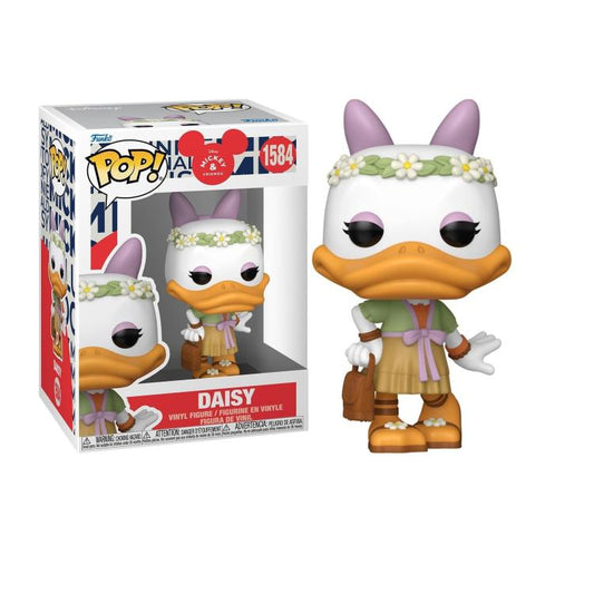 Funko Pop ! Disney Mickey And Friends - (1584) Daisy Spring Fest Figure 9Cm