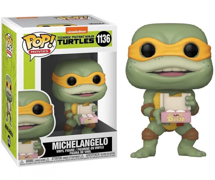 Funko Pop Teenage Mutant Ninja Turtles 1136 Michelangelo Tmnt 2 Ninja Figure