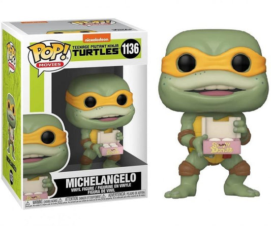 Funko Pop Teenage Mutant Ninja Turtles 1136 Michelangelo Tmnt 2 Ninja Figure