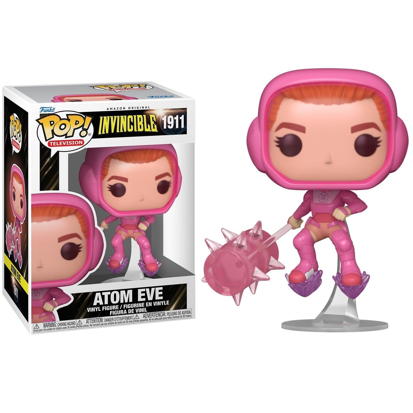 Funko Pop! Television: Invincible S3 - (1911) Atom Eve Armor Vinyl Figure 9cm