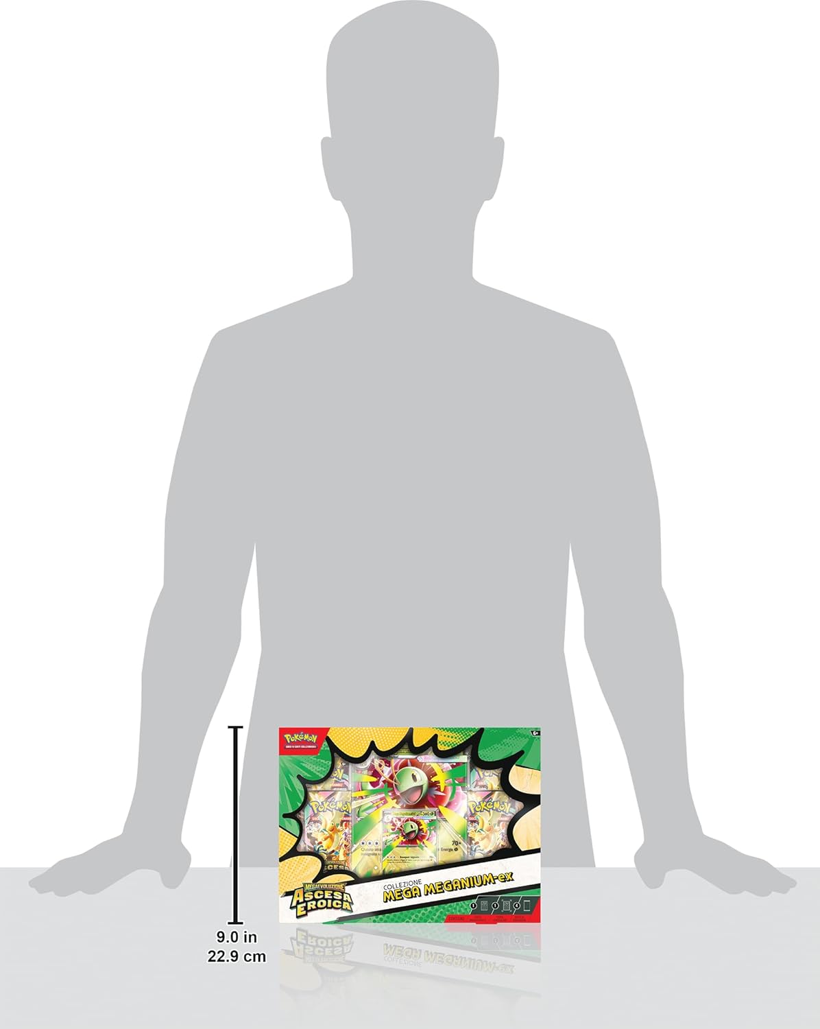 Pokémon GCC: Megaevoluzione Ascesa Eroica - Collezione Mega Meganium - Ex