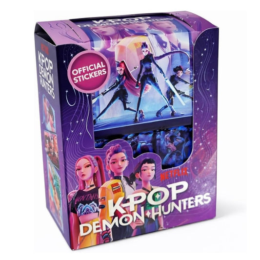 KPop Demon Hunters Display 40 Pacchetti Bustine (75 Figurine) Stickers Dyramix