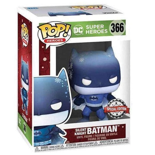 Funko Pop Heroes Dc Super Heroes 366 Batman Silent Knight Special Edition Vinyl