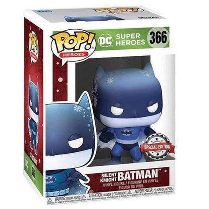 Funko Pop Heroes Dc Super Heroes 366 Batman Silent Knight Special Edition Vinyl
