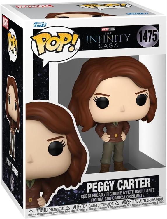 Funko Pop Marvel - The Infinity Saga (1475) Peggy Carter Vinyl Figure Statua 9Cm