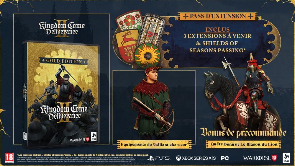 Kingdom Come: Deliverance II 2 - Gold Edition Ps5 Gioco Ita Eu Playstation 5