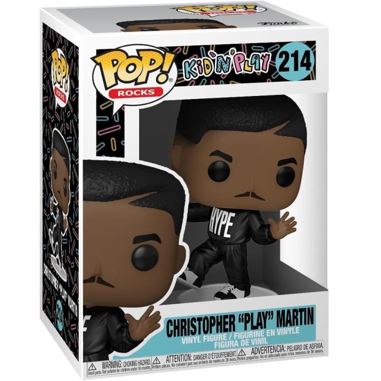 Funko Pop ! Rocks - Kid'N Play (214) Christopher "Play" Martin Vinyl Figure 9Cm